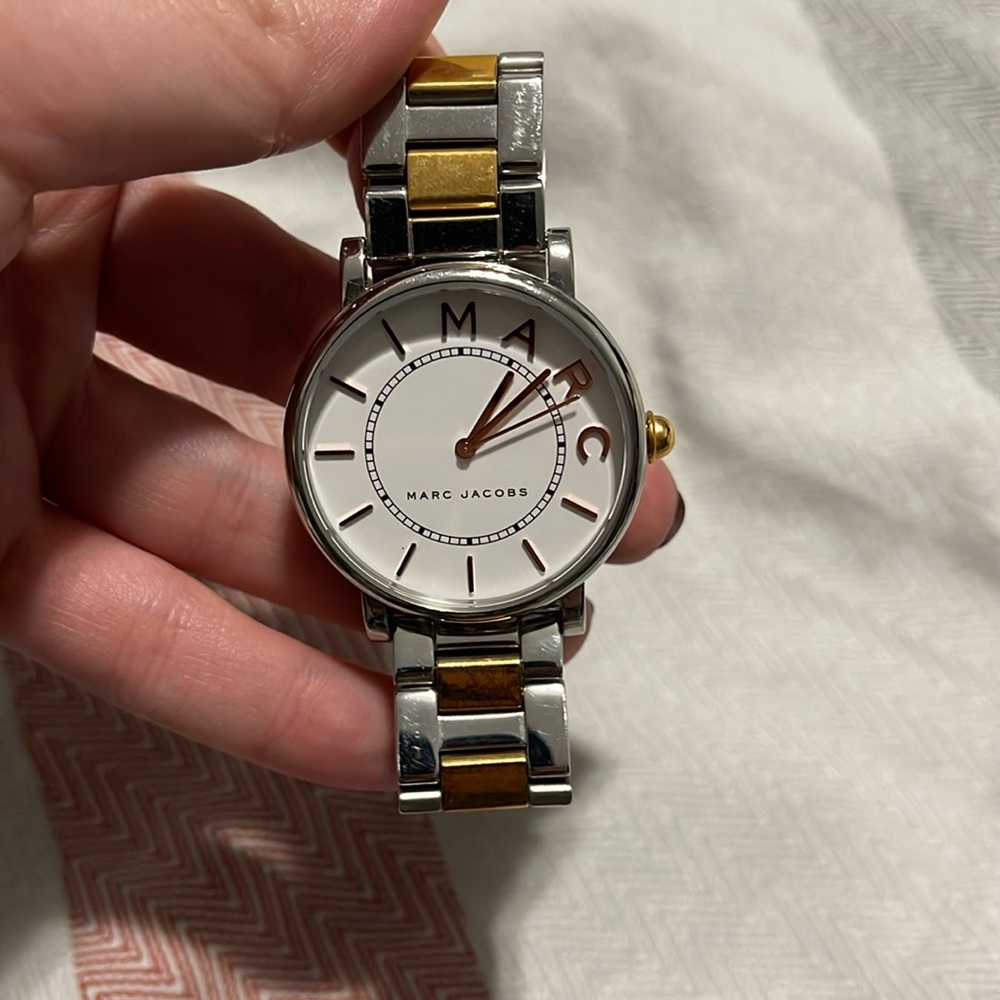 Two Toned Marc Jacobs Watch